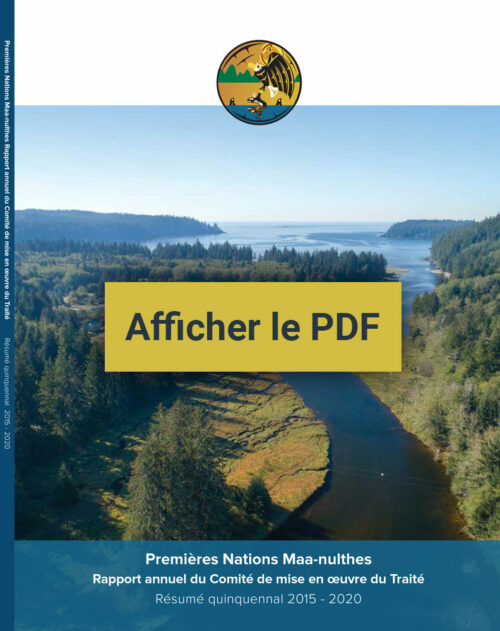 Maa-Nulth Annual Report French